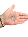 Sterling Silver 12mm Toggle