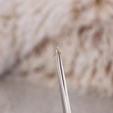 Genuine 14kt Diamond Studs