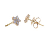 Genuine 14kt Diamond Stars