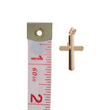 2 Tone Gold Crucifix