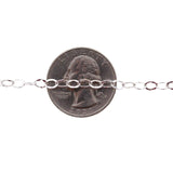 Hammered Cable Link Chain