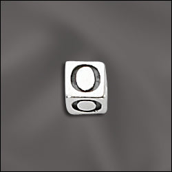 5.5mm Letter Block Beads