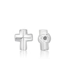 Sterling Cross Bead