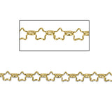 14k Gold Filled Star Charm Chain