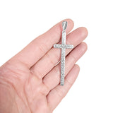 Beaded Turquoise Spike Cross