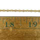 14kt GF Starburst Link Chain 4mm