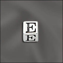 5.5mm Letter Block Beads
