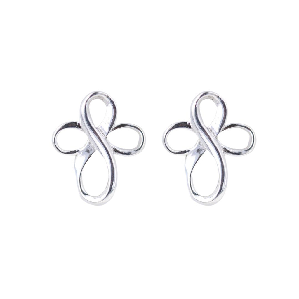 Infinity Cross Studs