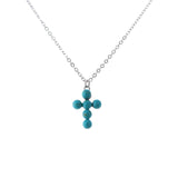 TQ Cross Charm Necklace