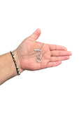 Sterling Silver Geometric Ring Shaped Toggle