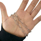 Antique Twist Paperclip Chain