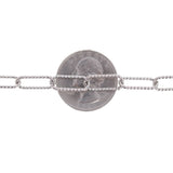 Antique Twist Paperclip Chain