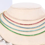 Gold Out To Play CZ Choker