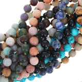 60inch 8mm Polished Stones Knotted