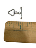 Sterling Silver Triangle Shaped Toggle 12MM