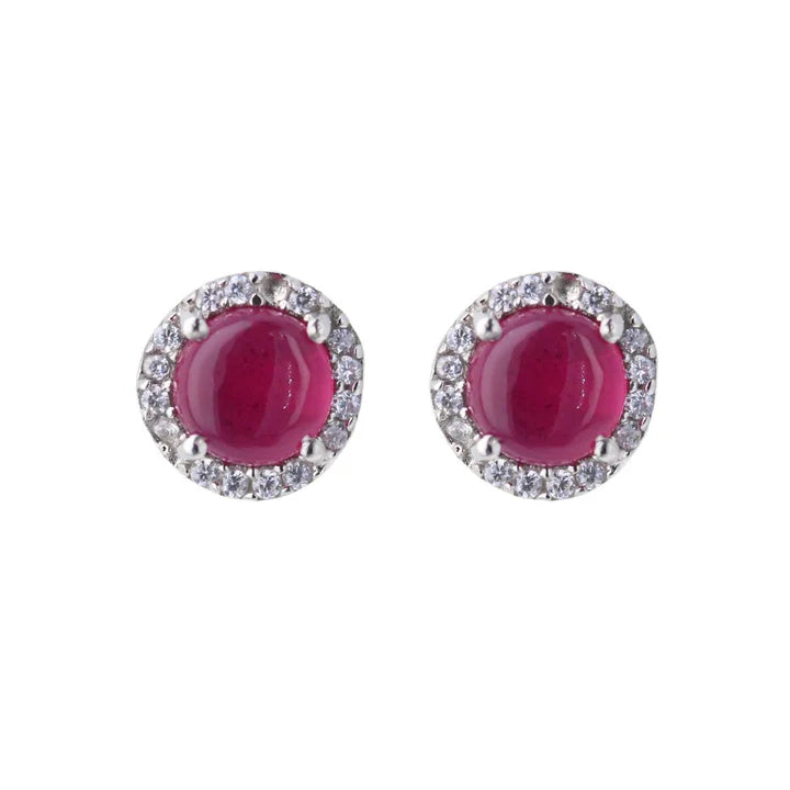 Vibrant Assorted Stone Studs