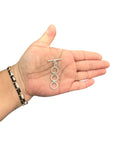 Sterling Silver Smooth Tripple Circle 12MM Toggle