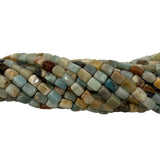 Amazonite Cube Beads