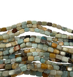 Amazonite Cube Beads