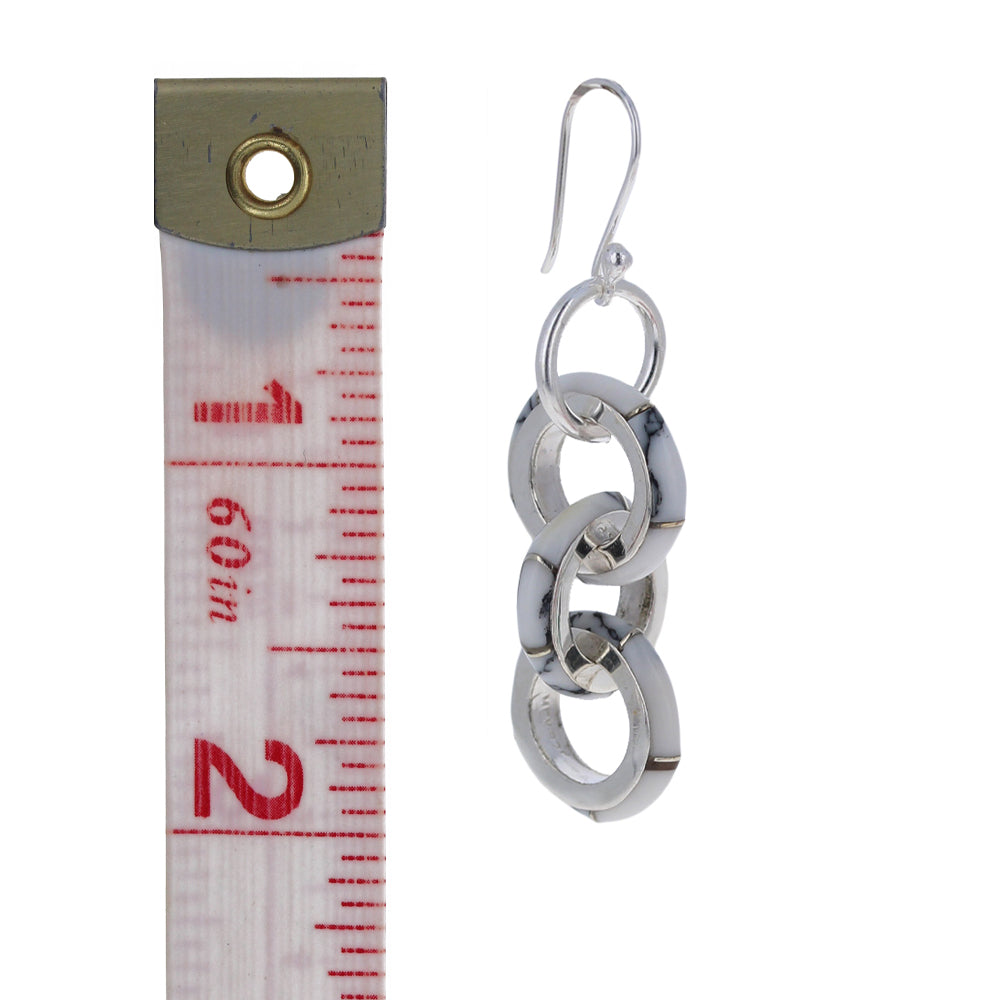 Multicolor Rolo Stone Dangles