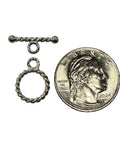 Sterling Silver 12mm Toggle