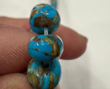 Pumpkin Spice Rondell Beads