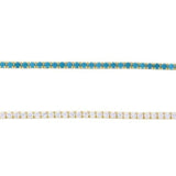 Fancy CZ Tennis Bracelet