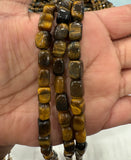 TigerEye Cube Beads