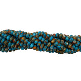 Pumpkin Spice Rondell Beads