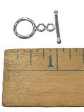 Smooth Sterling Silver Toggle 12mm
