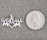 Baseball Mom Charm