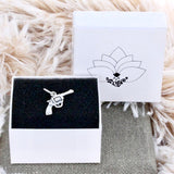 Six-Shooter Gun Charm