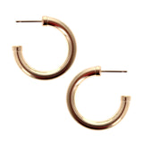4mm GF Hoop Earrings