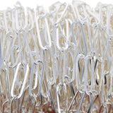 20mm Silver Paperclip Link Chain
