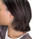 Everyday Beaded Hoops