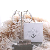 Everyday Beaded Hoops