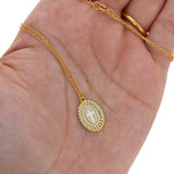 Ray of Light Cross Necklace