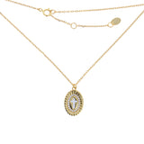 Ray of Light Cross Necklace