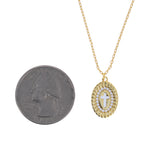 Ray of Light Cross Necklace