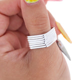 Lucky Square Ring Set