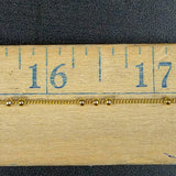 GF 3 Bead Curb Satellite Chain