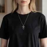 Infinity Cross Pendant