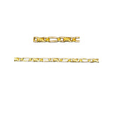GF 2.2mm Twist Figaro Chain