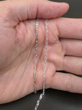 SS Diamond Cut Mariner Chain