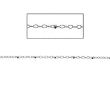 Silver Open Cable Satellite Chain