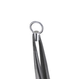 1.5mm End Cap, Sterling Silver with Ring