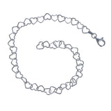 Large Heart Anklet