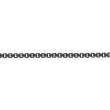 2mm Gun Metal Plated Box Chain