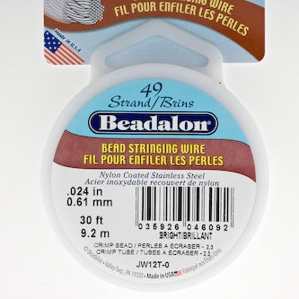 Beadalon 49 Designer Series Bead String Wire