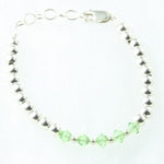 Children's Swarovski Crystal Sterling Bracelet